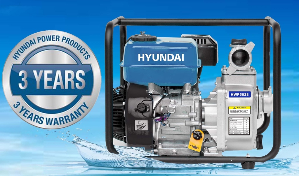 Hyundai Water Pump Petrol 4" HWP10026