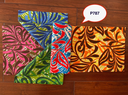 Fabric Jumping Fish 35/36" P787