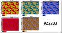 Fabric Jumping Fish 35/36" AZ2203