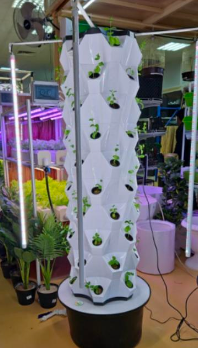 [Original factory#4] Hydroponic Tower 10 Level 60L 60 Holes 