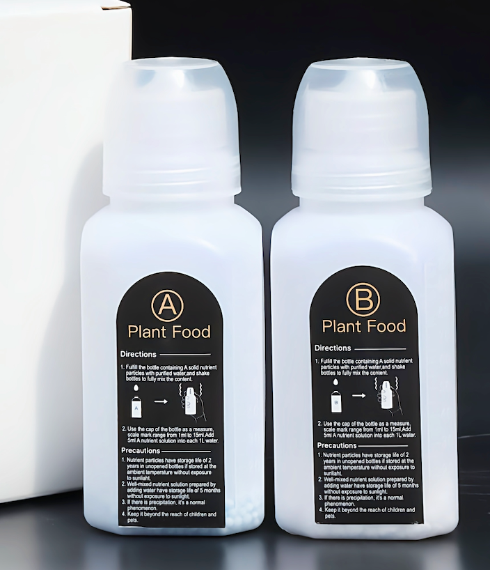 Hydroponic Tower Water Soluble Liquid Fertilizer Part A & B 