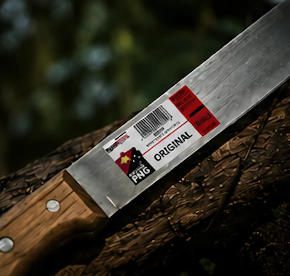 [GS0300] Bushmasta Bush Knife Wdn Hdl 16"