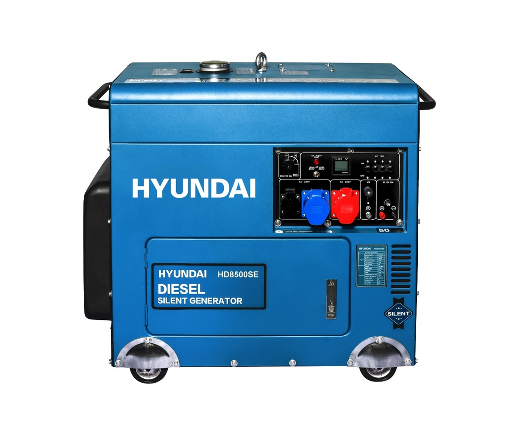 [MA0060] Hyundai Genset Diesel  8kw HD11000SE- Single Phase 