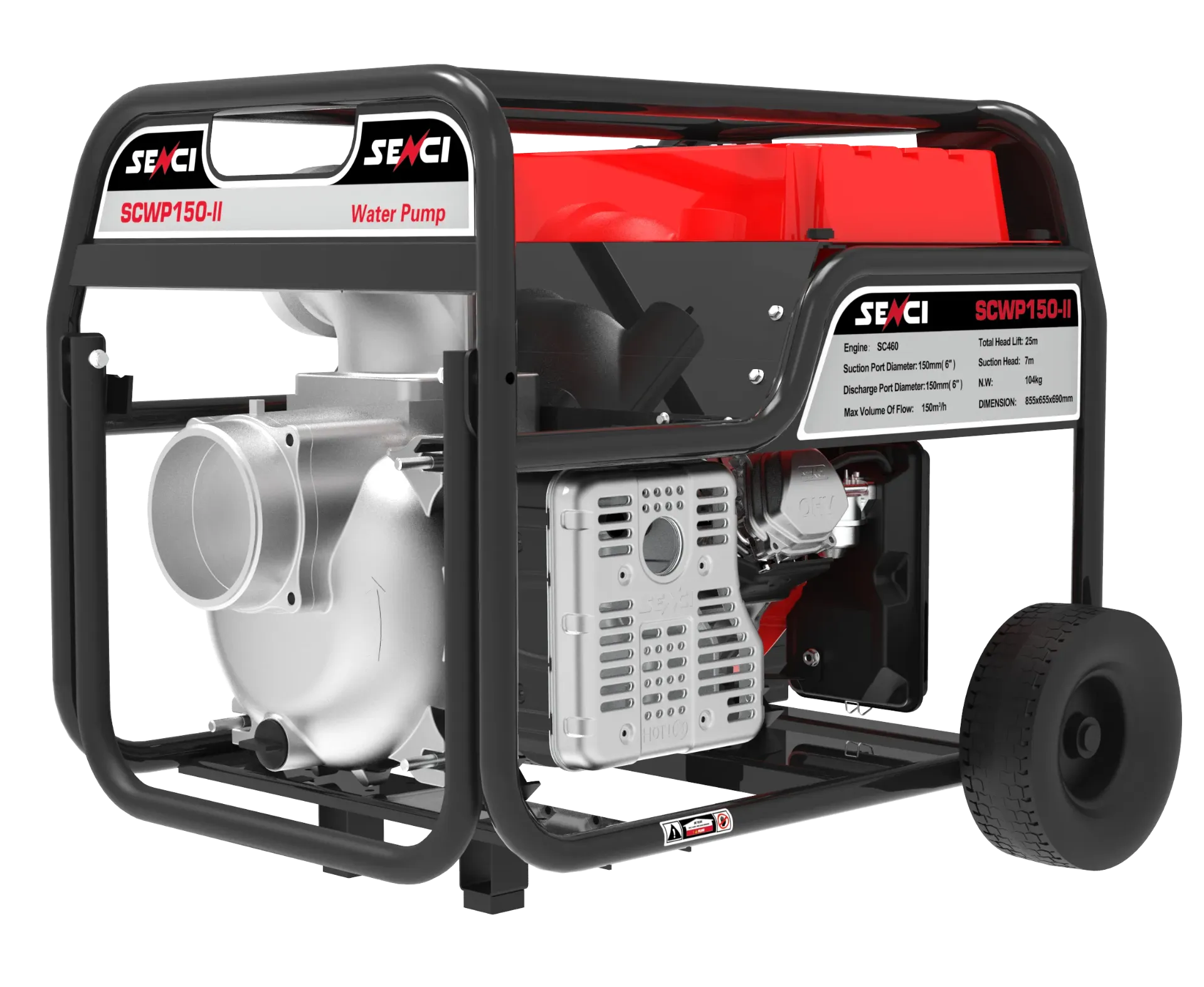 Water Pump Petrol Senci 6Inch