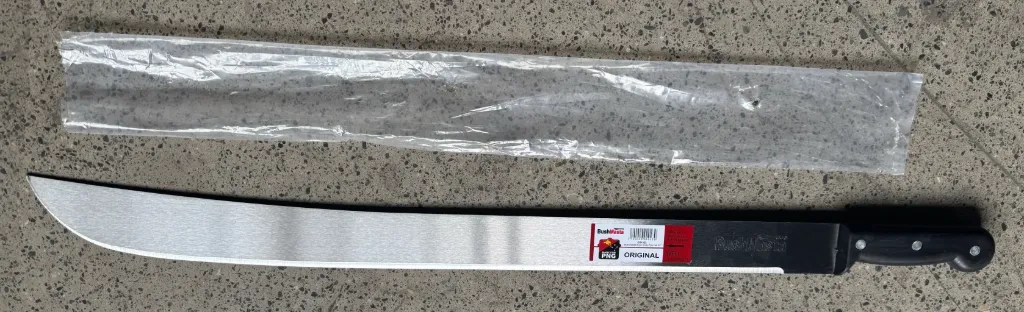 Bushmasta Bush Knife Poly Hdl 24"