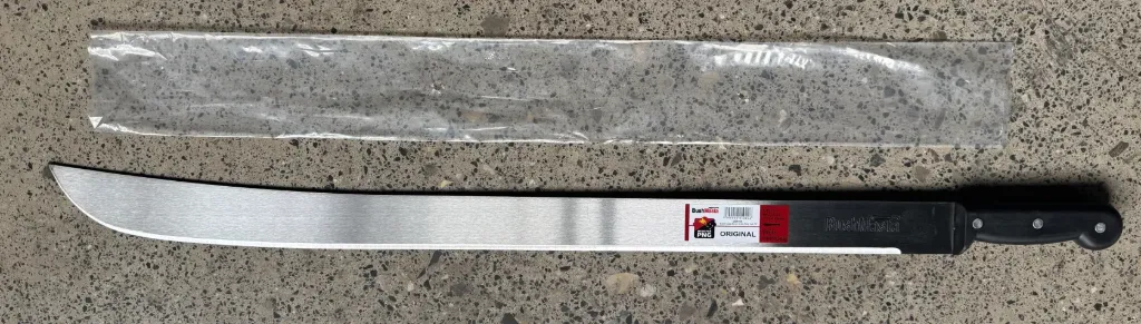 Bushmasta Bush Knife Poly Hdl 28"