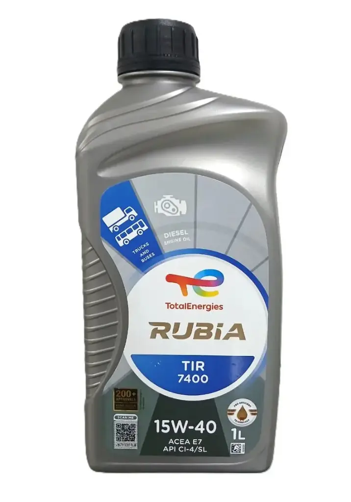 Lubricating Oil RUBIA TIR 7400 15W-40 1L