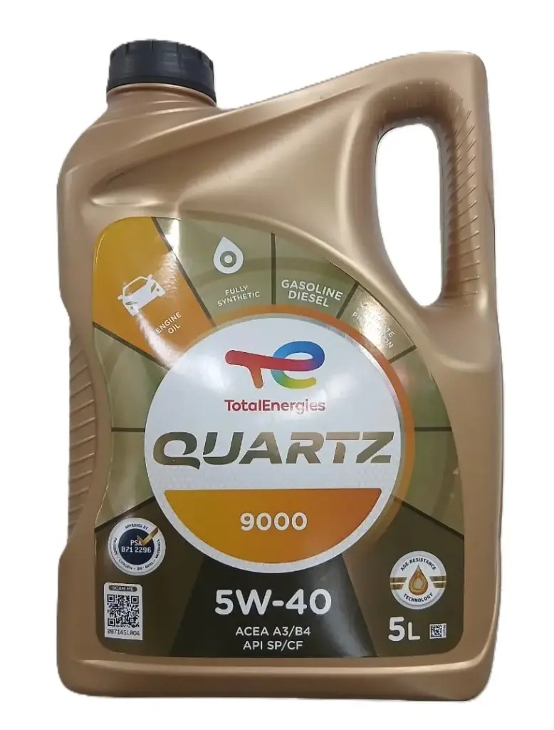 Lubricating Oil Quartz 9000 5W-40 5L