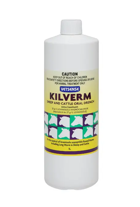 Vetsense Kilverm Sheep & Cattle High Potency Wormer 1L