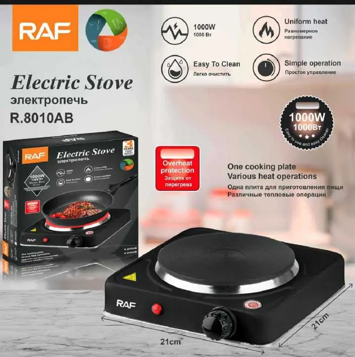RAF Stove Electric Sngle Plate