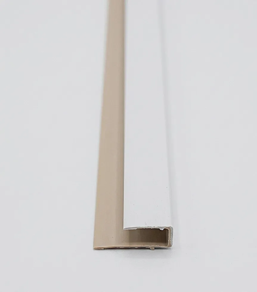 PVC Cladding U Wall Channel 25*25*290 DP10 9000