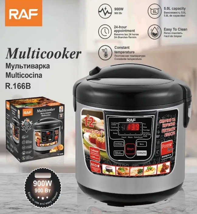 RAF Multicooker 900W 5L