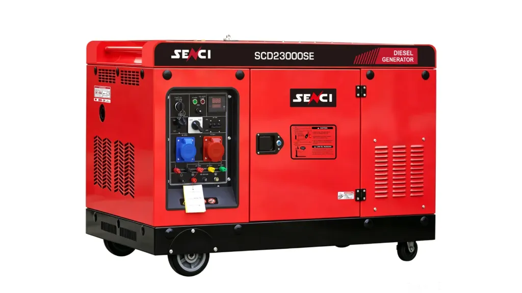 [MA0743] Genset Diesel Silent Senci 15kw 3 Phase