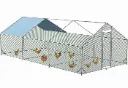 Chicken Coop Galv 6x3x2m CC-632