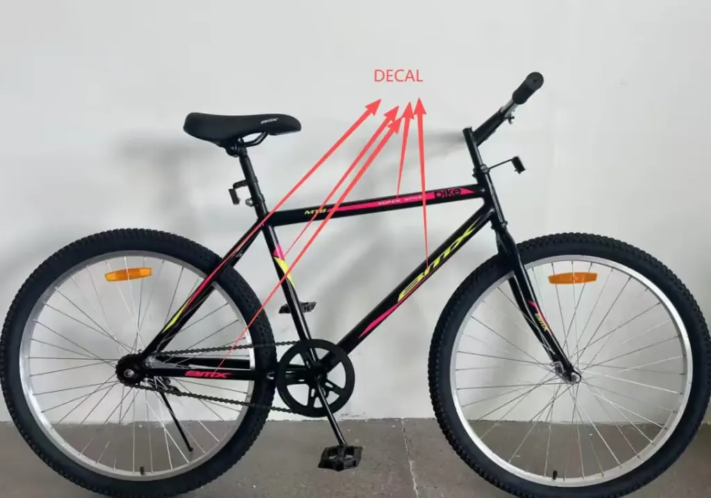 Bike Decal 26'' Foot Brake
