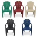 Chair Plastic With Arm Premium SH-1009