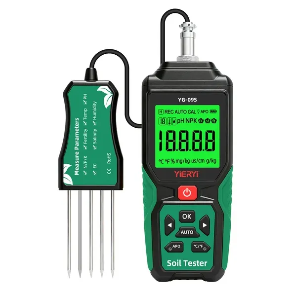 Digital 9 In 1 Garden Soil Tester