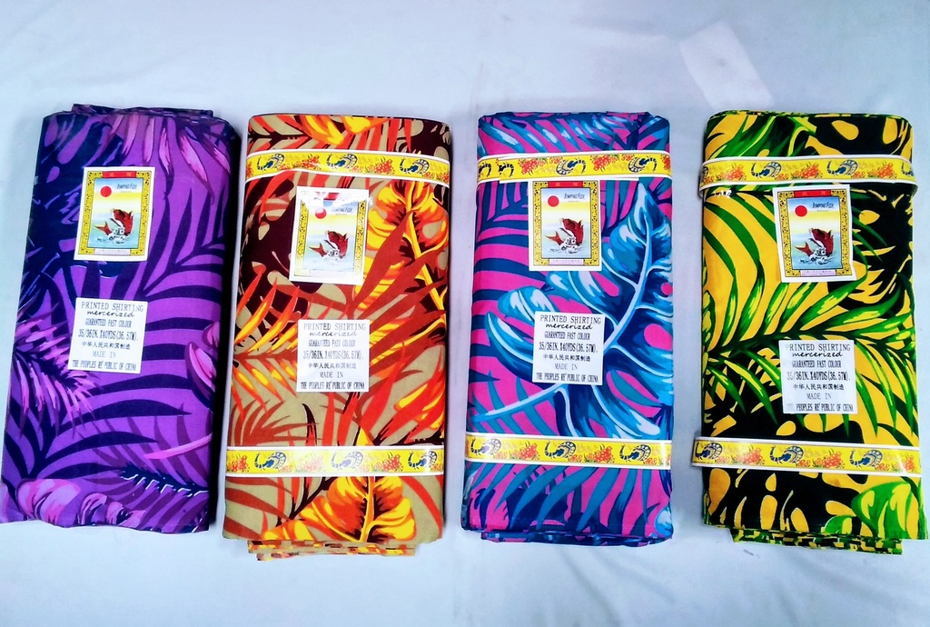 Fabric Jumping Fish 35/36"