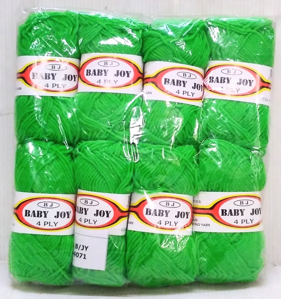 [FC1088] Wool Bilum Lime Green 4071