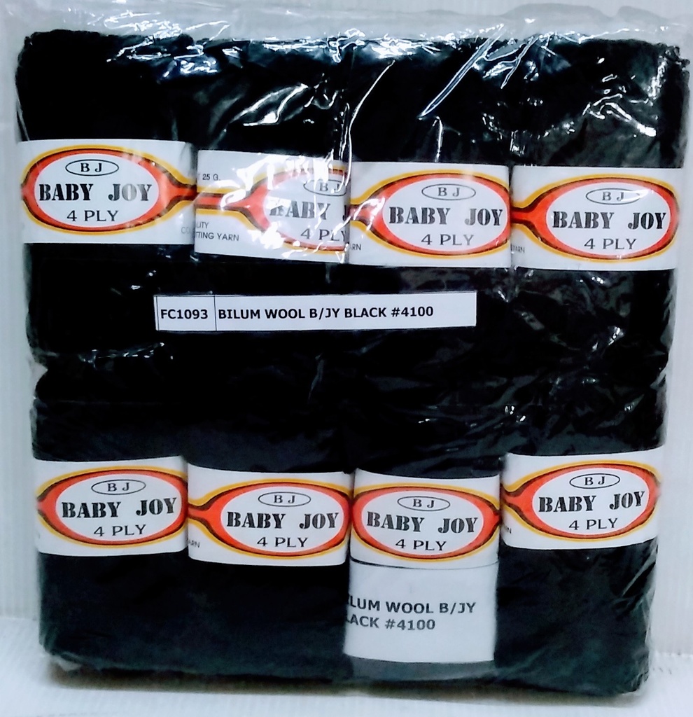 Wool Bilum B/Jy Black #4100