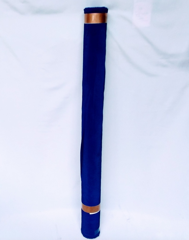 Fabric Plain Peach Skin 44" Blue 810