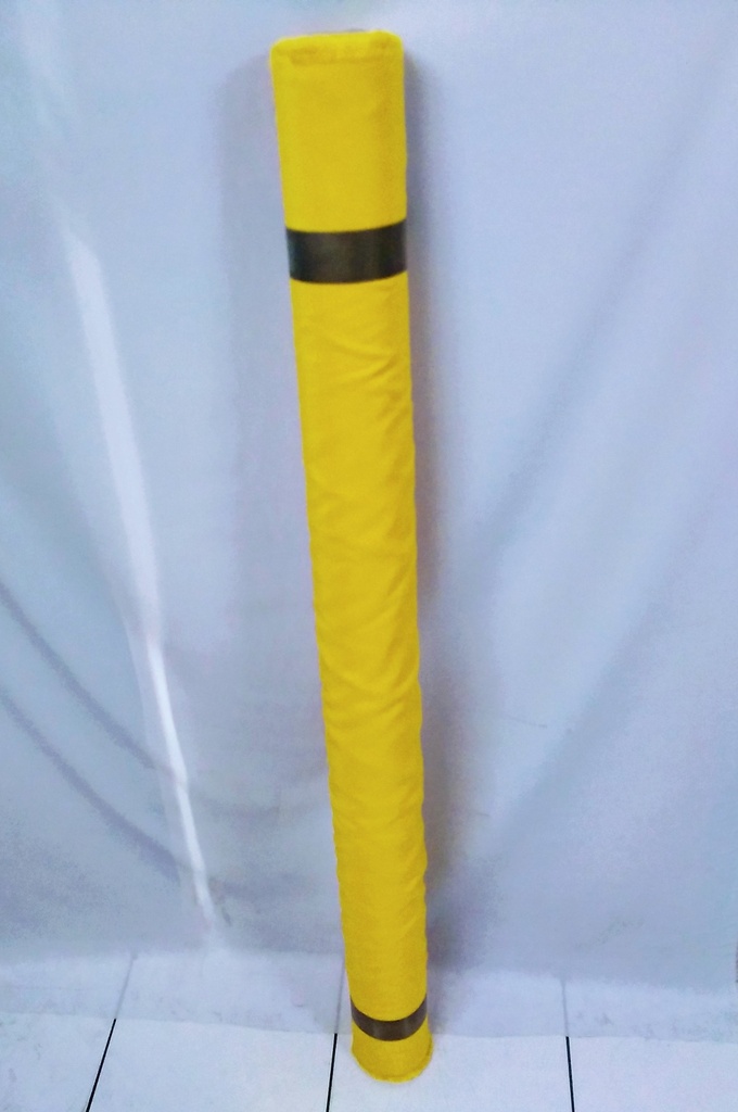 Fabric Plain Peach Skin 44" Yellow 958