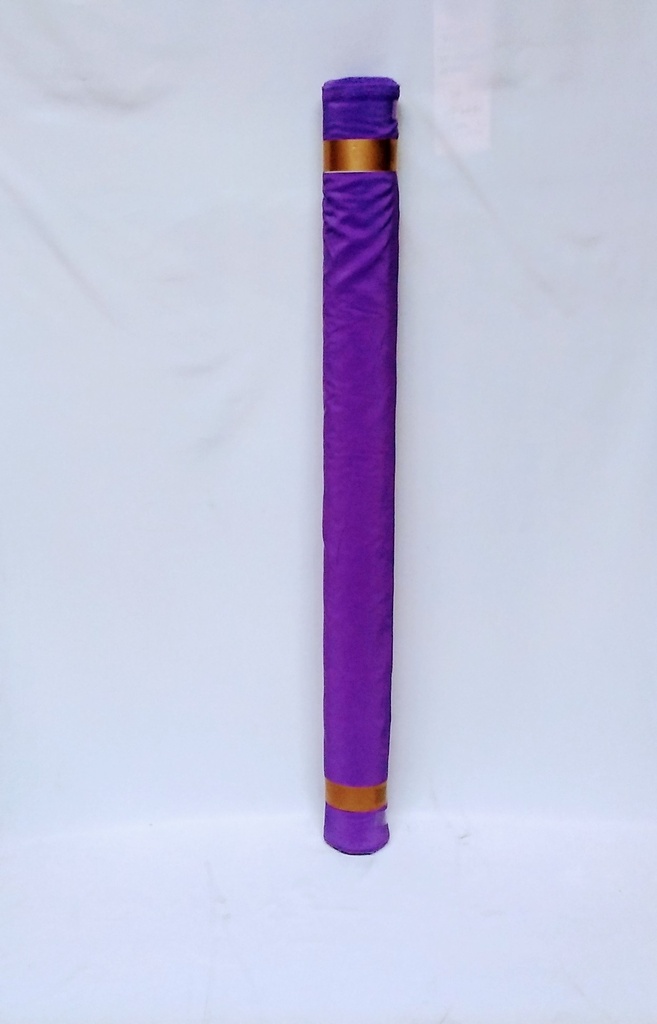 Fabric Plain Peach Skin 44" Violet 85