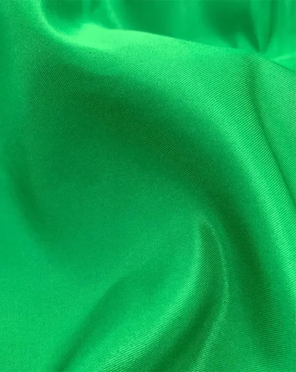 Fabric Plain Peach Skin 44" Green 141