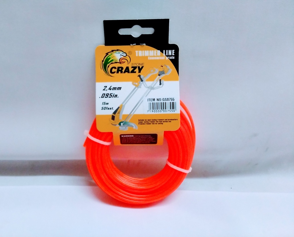 Trimmer Line Stone Crazy 2.4mmx15m