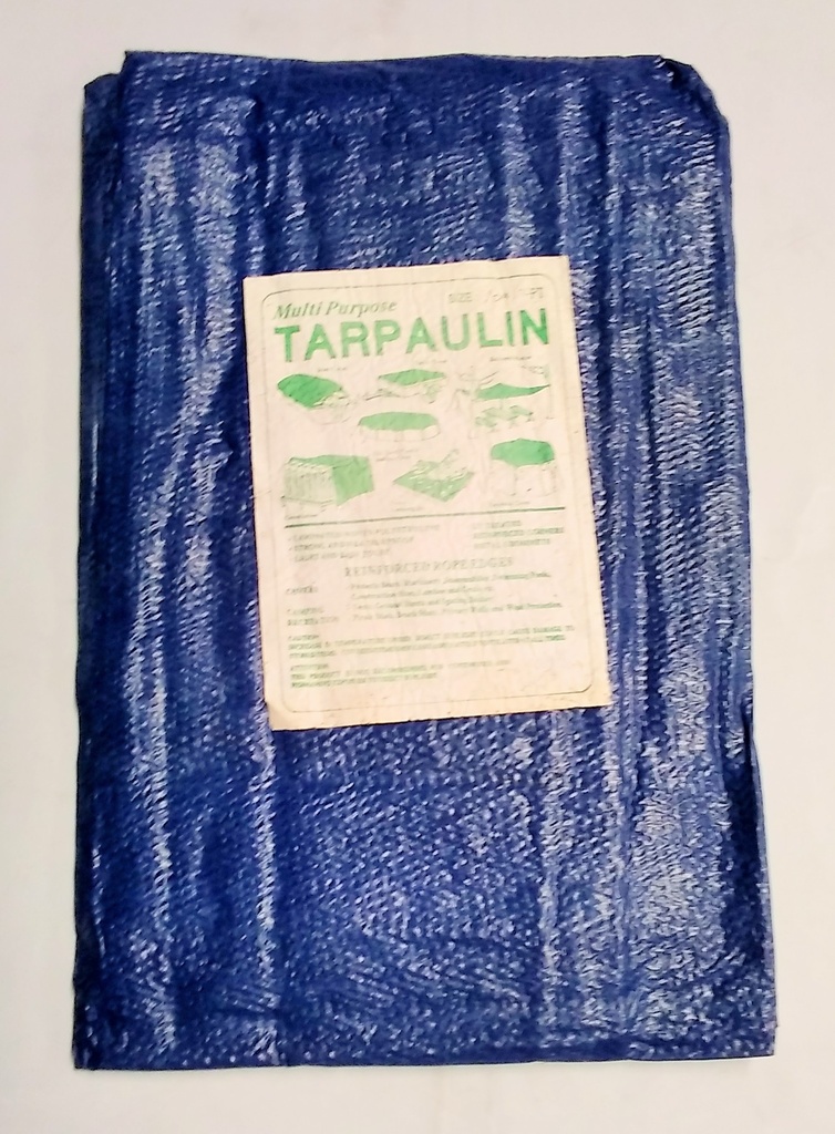 [PB0104] Tarpaulin Blue 10'X12' 110g