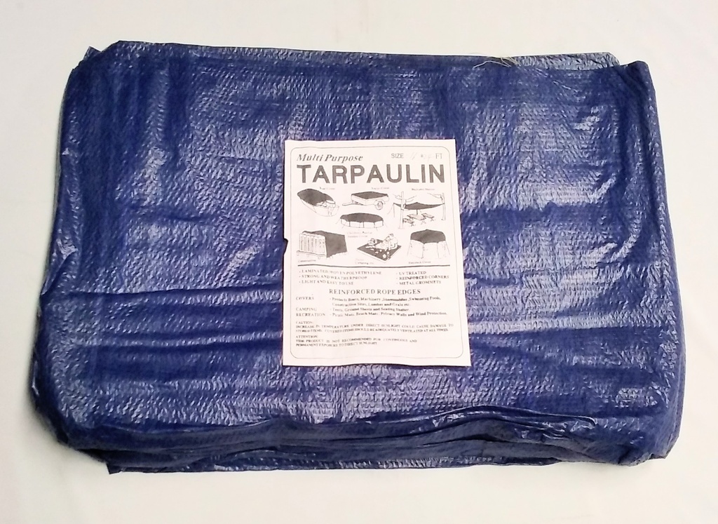 Tarpaulin Blue16'X24' 110gsm