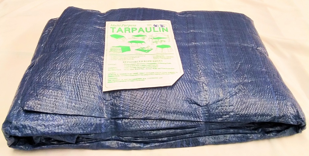 Tarpaulin Blue 30'X36' 110g
