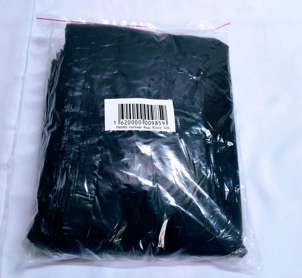 Garbage Bags Black 120L 500pc/Ctn