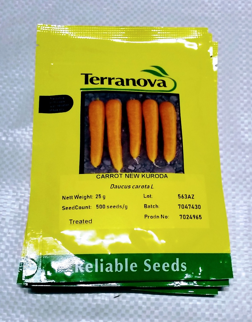 [SD0268] Seed Terranova Carrot Topweight 25G 