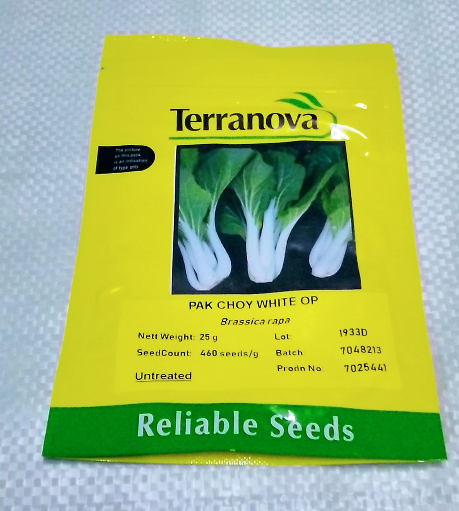 Seed Terranova Pakchoy White Op 25g 