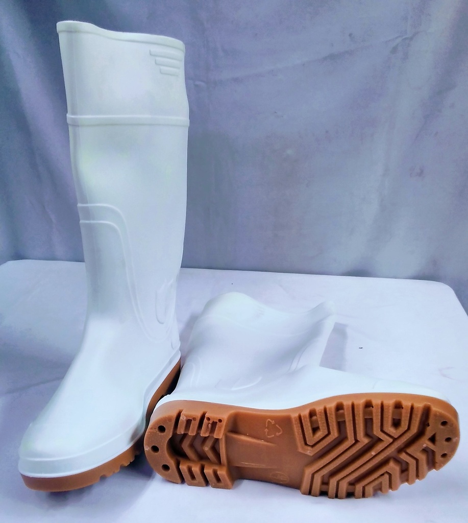 Gumboot Pair N/Sfty Wht Hc#07