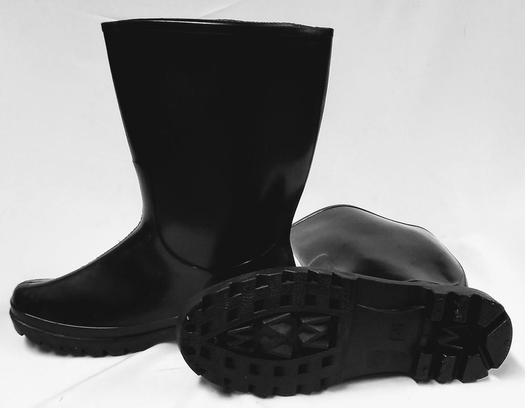 Gumboot Safety Blk Sz07