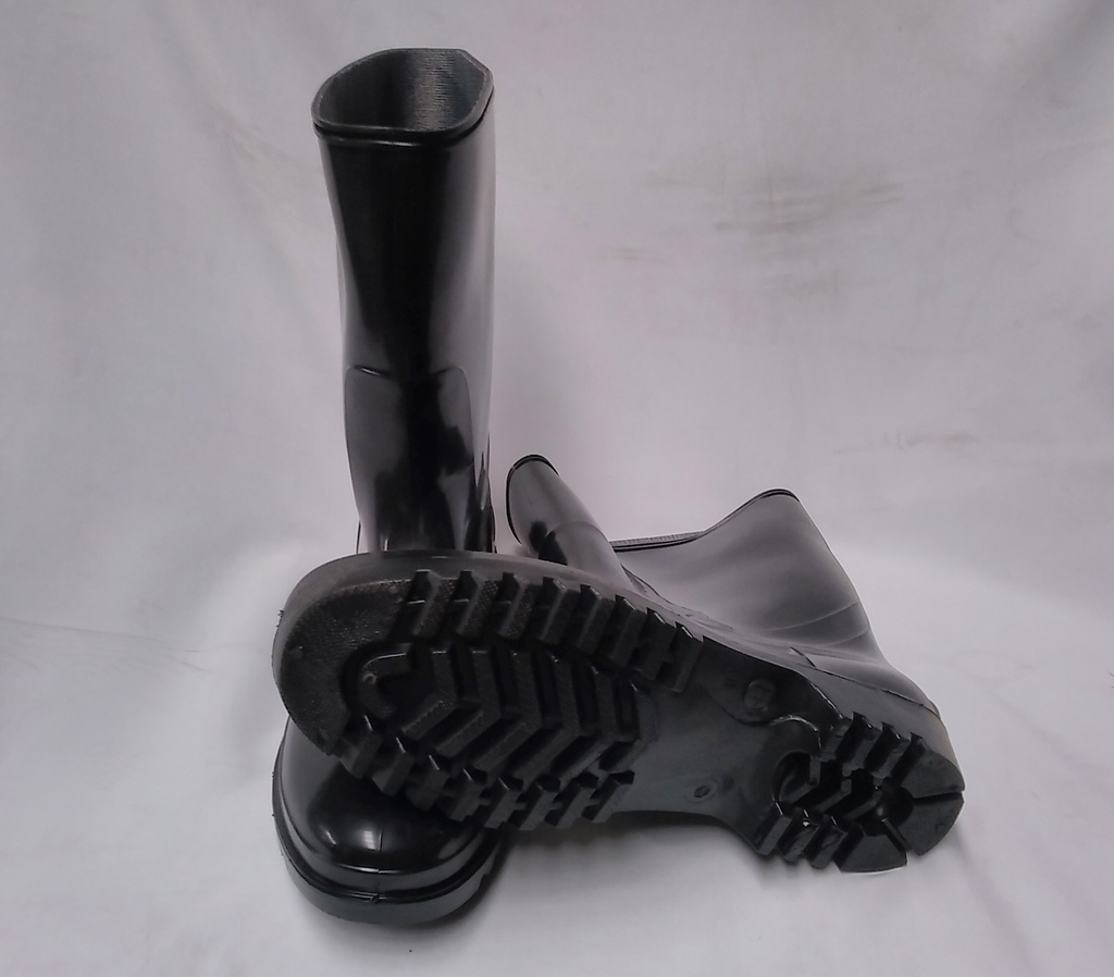 [SW0133] Gumboot Safety Blk Sz08