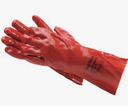 Gloves Chemical Pvc-Red 35cm