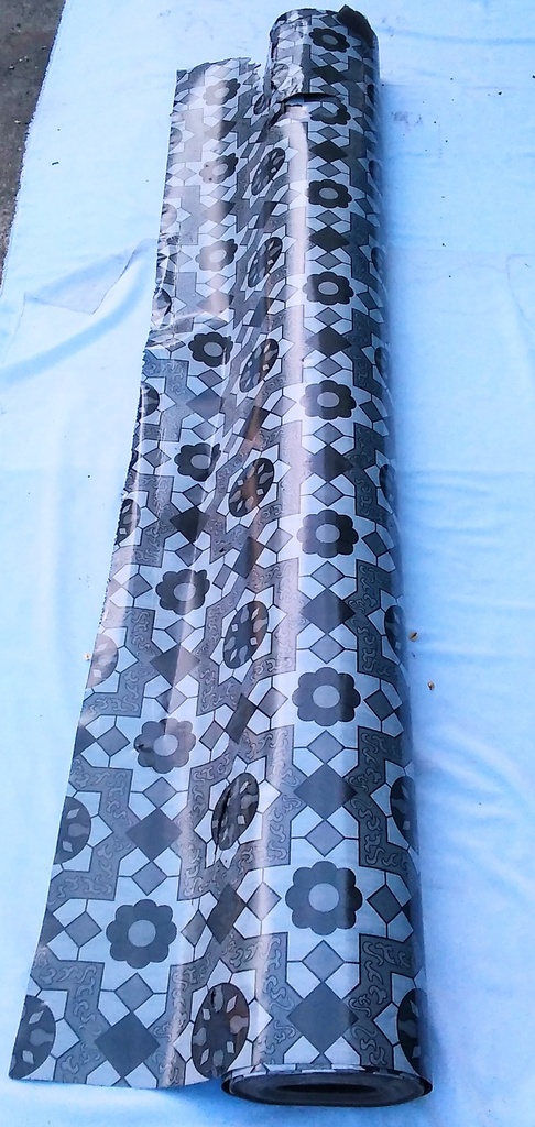 Floor Mat PVC 72 X 0.5mm Black