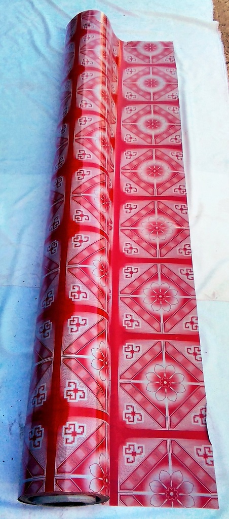 Floor Mat PVC 72 X 0.5mm Red