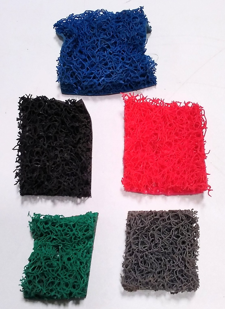 Floor Mat PVC Asstd Col 1.2Mx1.2cm