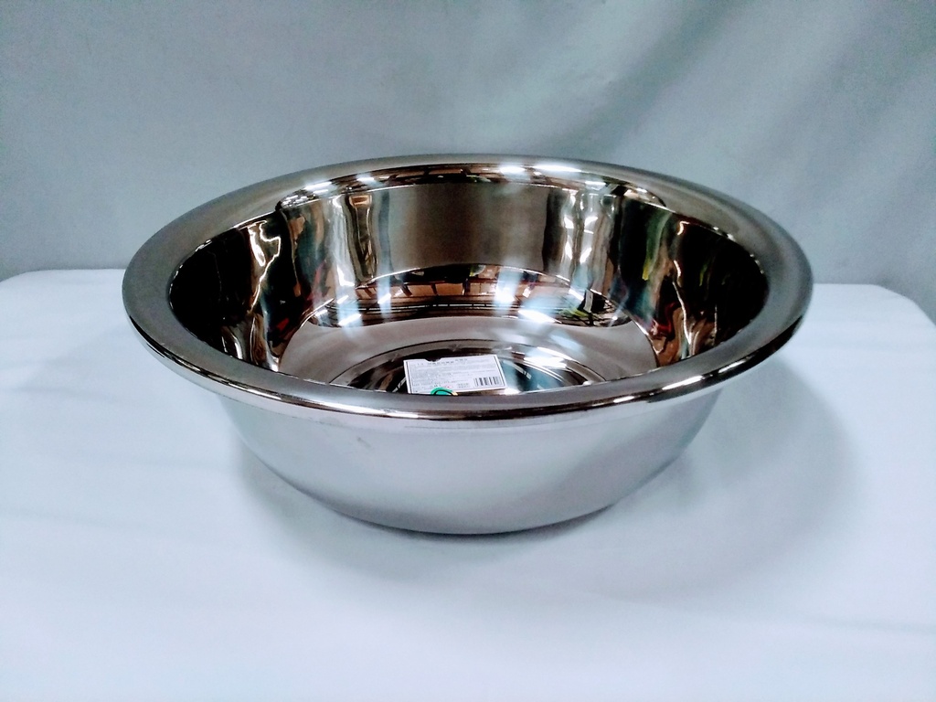 Basin S/Steel 38cm