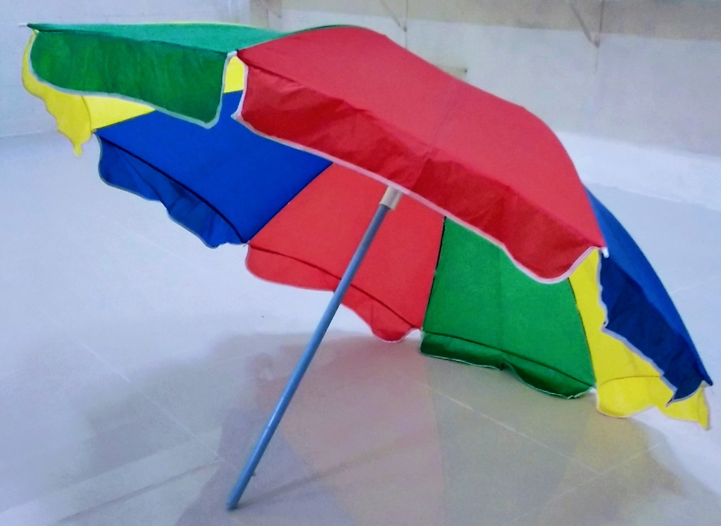 [VI4720] Umbrella Market Rainbow 2m