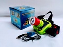Torch Solar Rechargeable Headlights Polymer Bat XQ-124