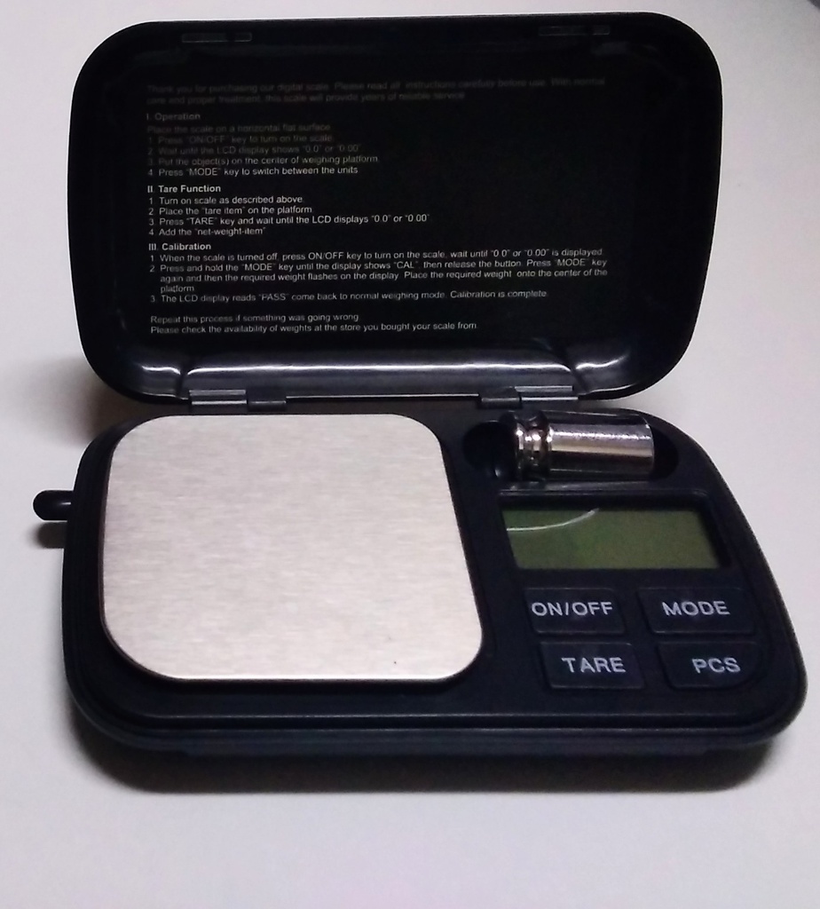Scale Gold Digital 300g Batt.649C Const