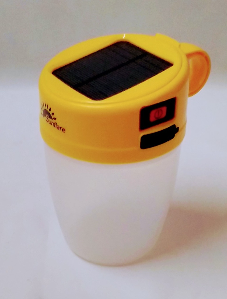 [VI5579] Solar Sunflare Rechargeable Lantern SF-1S