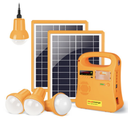 Solar Sunflare Lighting System W/4Bulb 10W SF-310