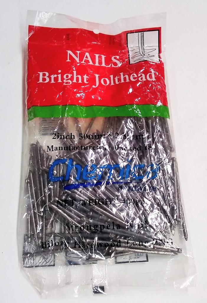 Nail J/Head Bright 2" 400g