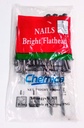 Nail Flat Head Bright 4" 400g